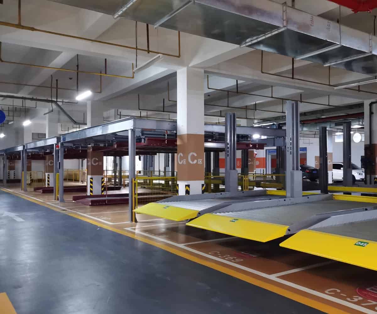 小區雙層停車設備